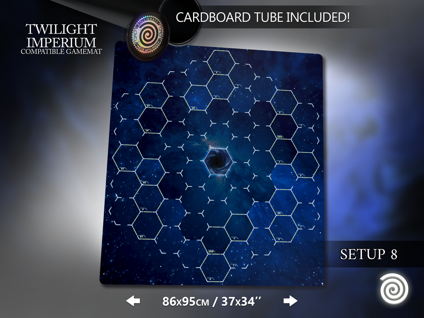 Twilight Imperium Gamemat (Thunder's Edge expansion)