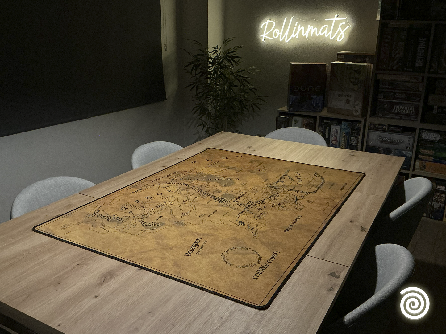 Middle-earth map compatible Playmat - (Various sizes)