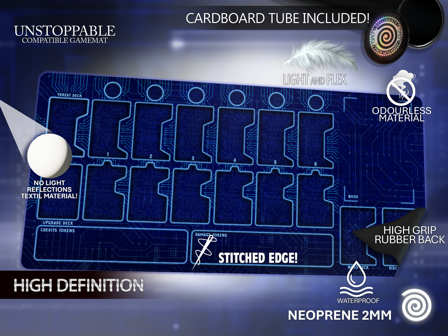 Unstoppable Compatible Gamemat