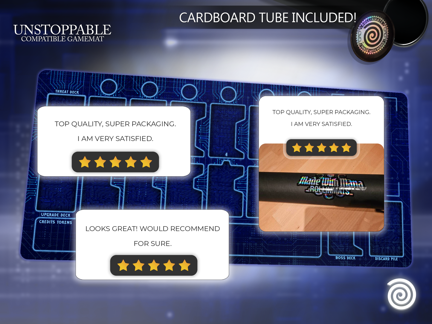 Unstoppable Compatible Gamemat