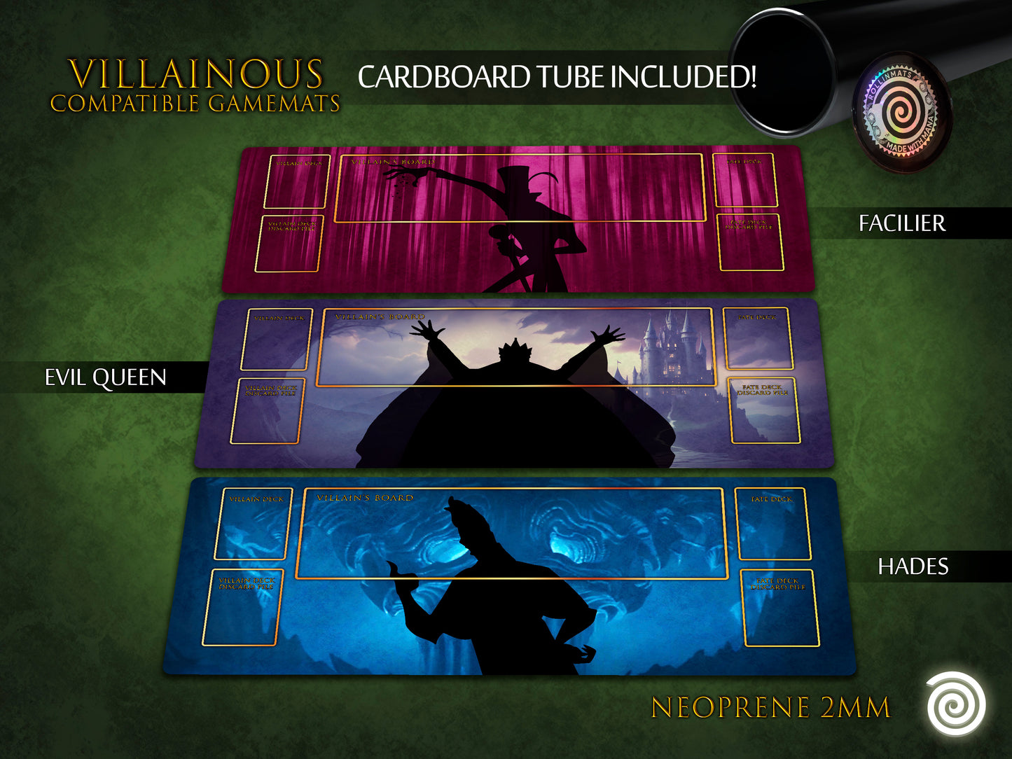 Villainous Compatible Playmat