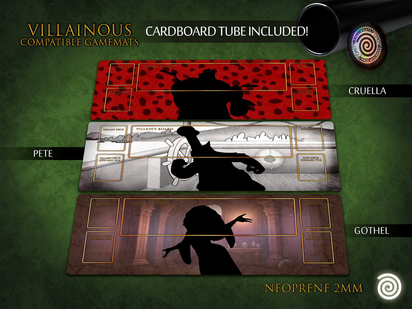 Villainous Compatible Playmat
