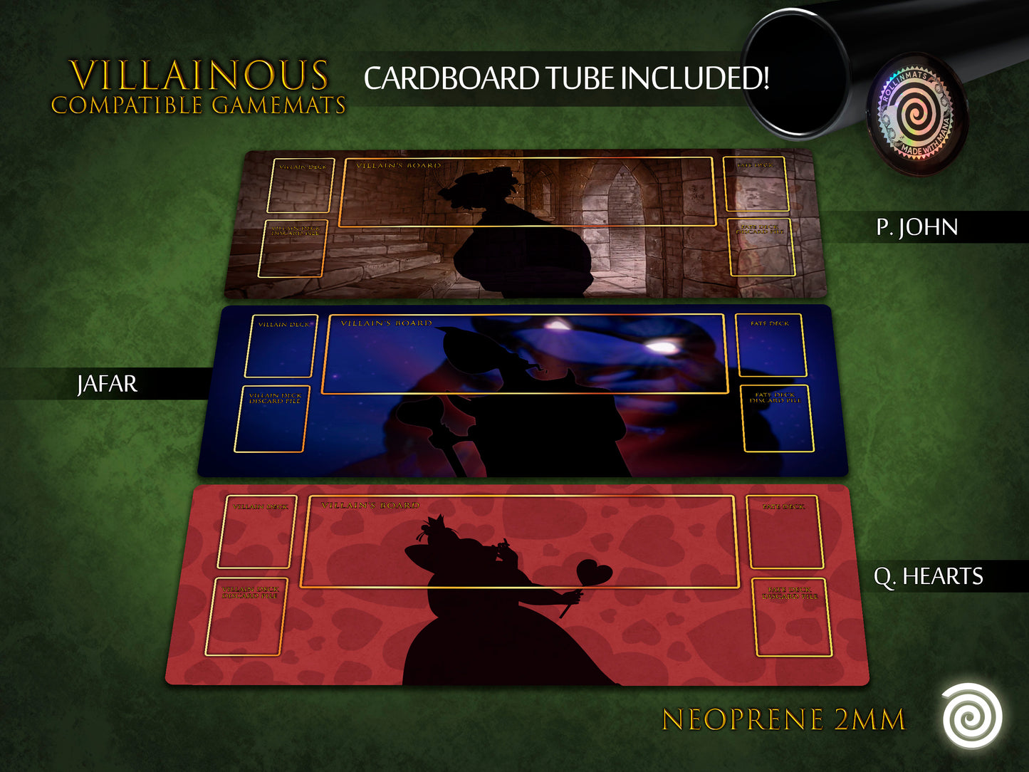 Villainous Compatible Playmat