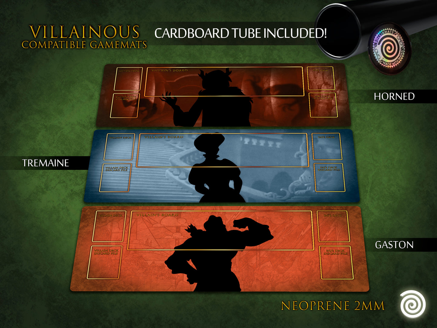 Villainous Compatible Playmat