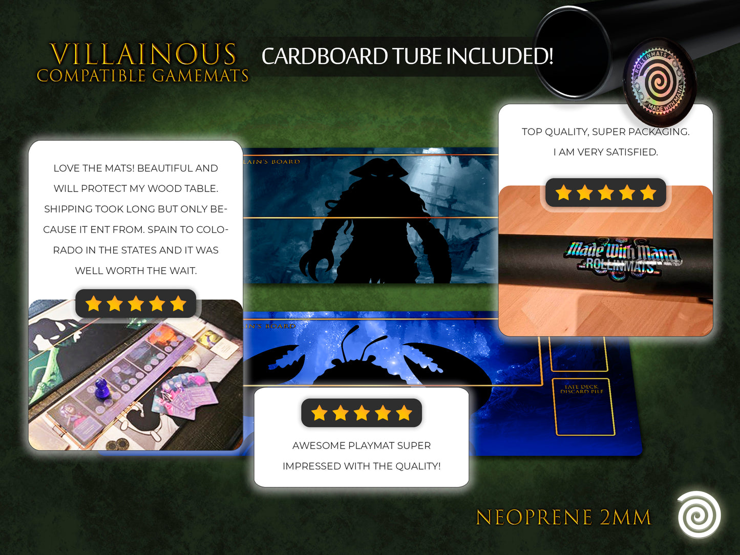 Villainous Compatible Playmat