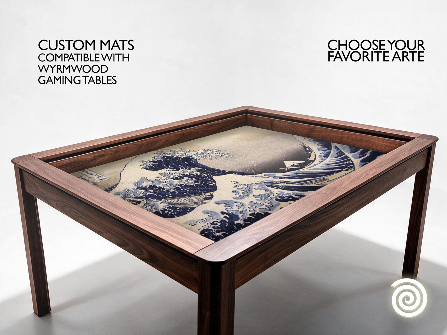 Custom Neoprene mat for Wyrmwood Gaming Tables