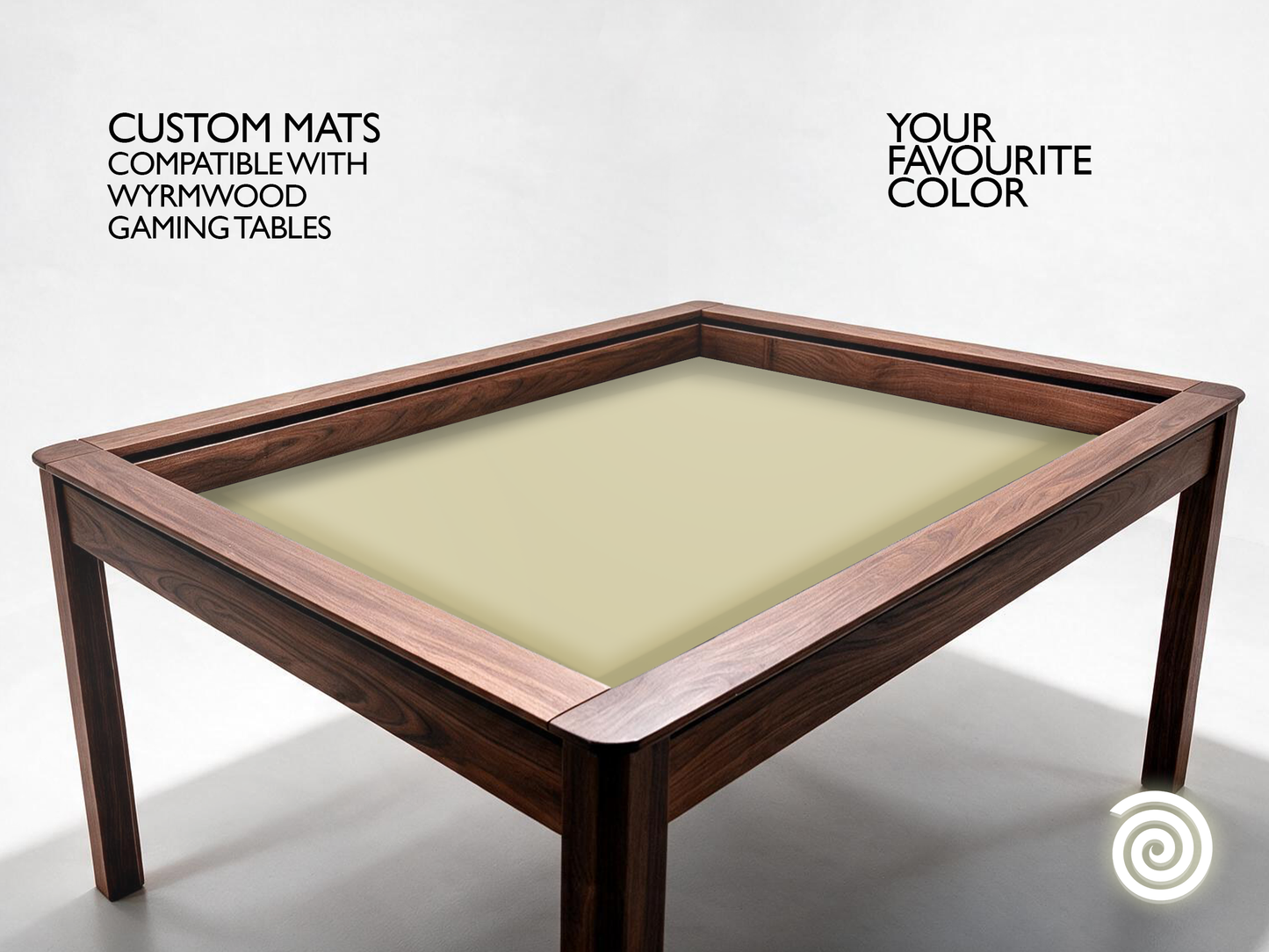 Custom Neoprene mat for Wyrmwood Gaming Tables