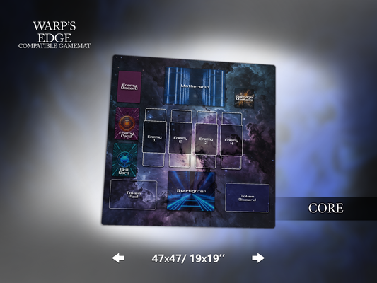 WARP'S Edge Ultimate Compatible Playmat