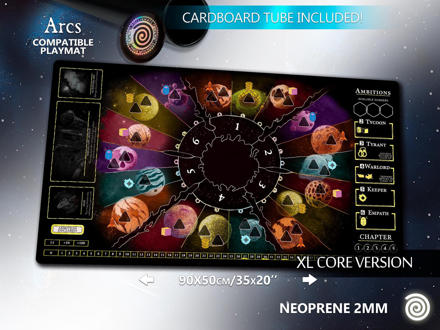 Playmat Arcs Compatible Gamemat (Now Available)