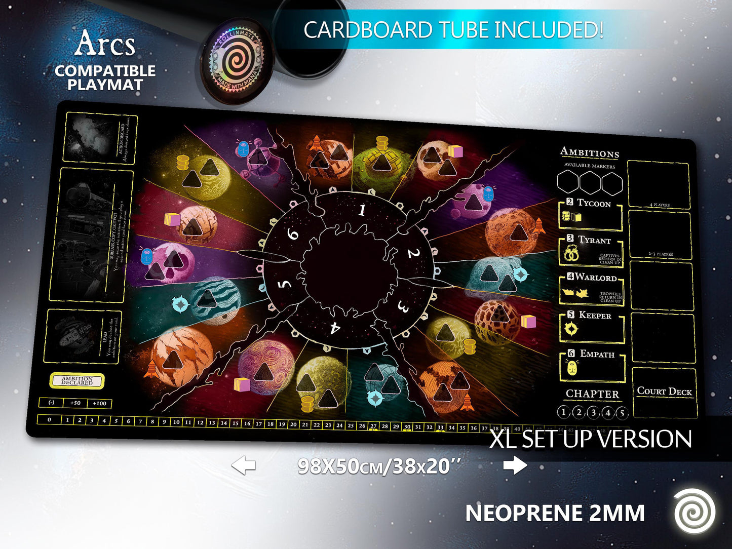 Playmat Arcs Compatible Gamemat (Now Available)