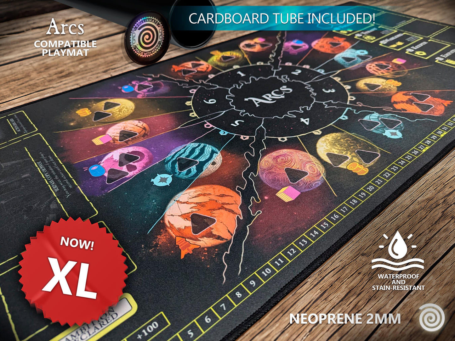 Playmat Arcs Compatible Gamemat (Now Available)