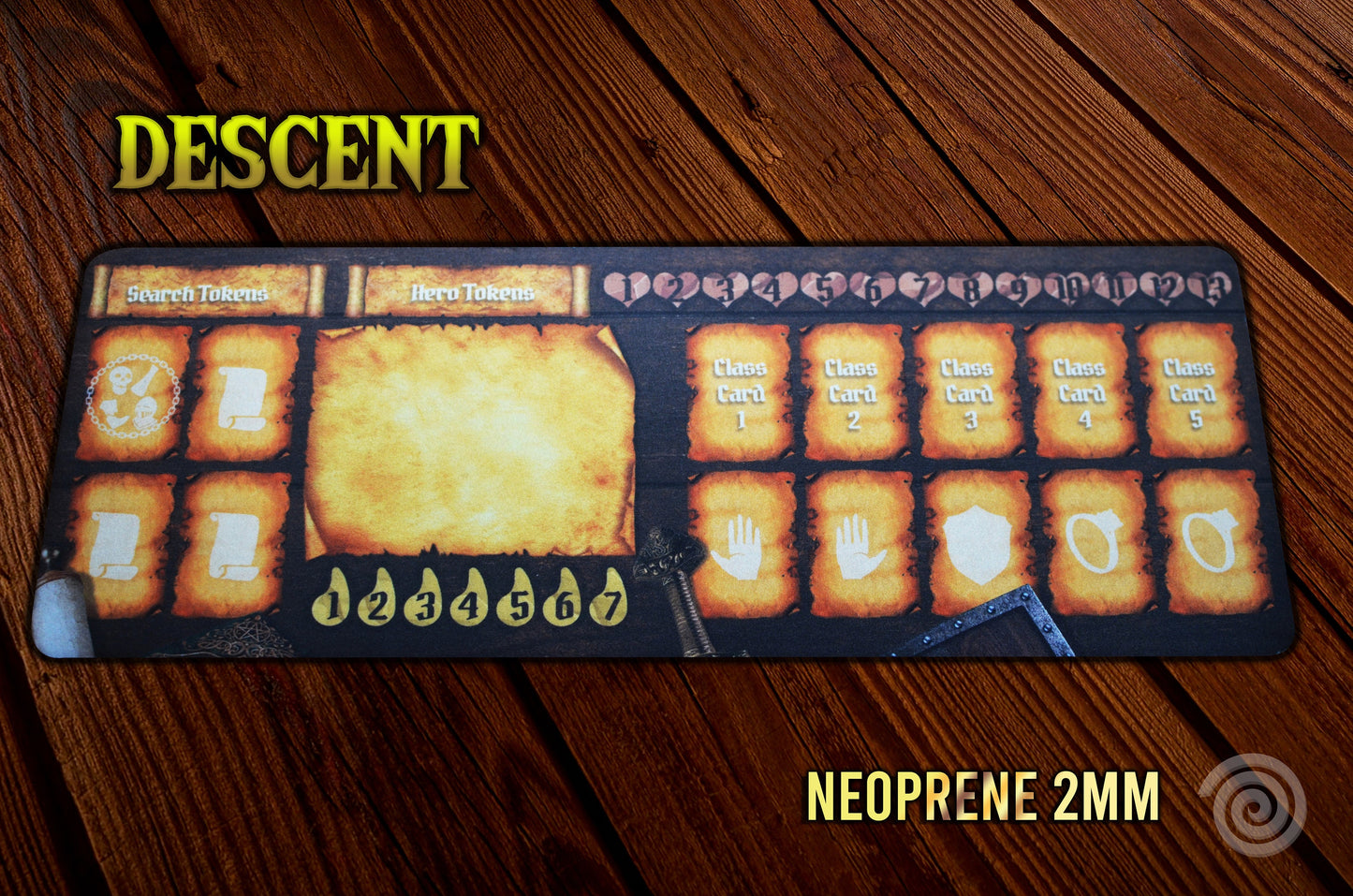 Tapete Descent 2 edición UNOFFICIAL PRODUCT