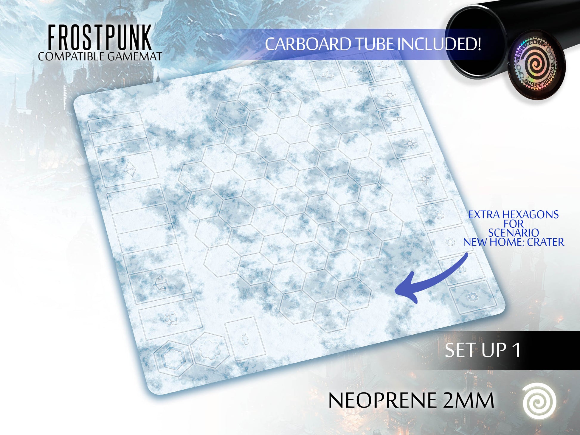 FrostPunk Compatible Gamemat