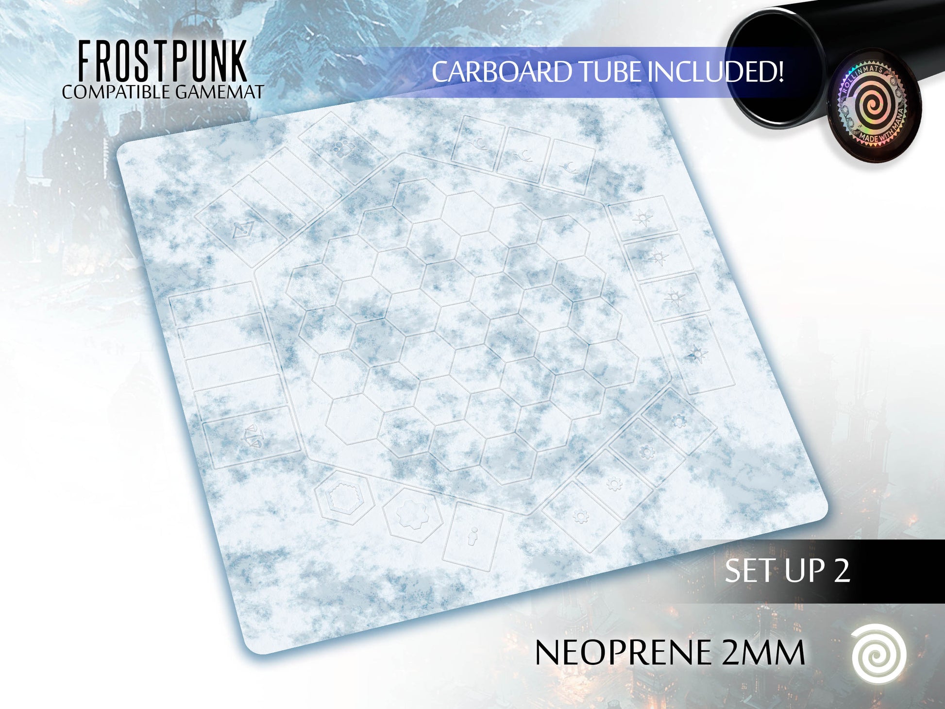 FrostPunk Compatible Gamemat