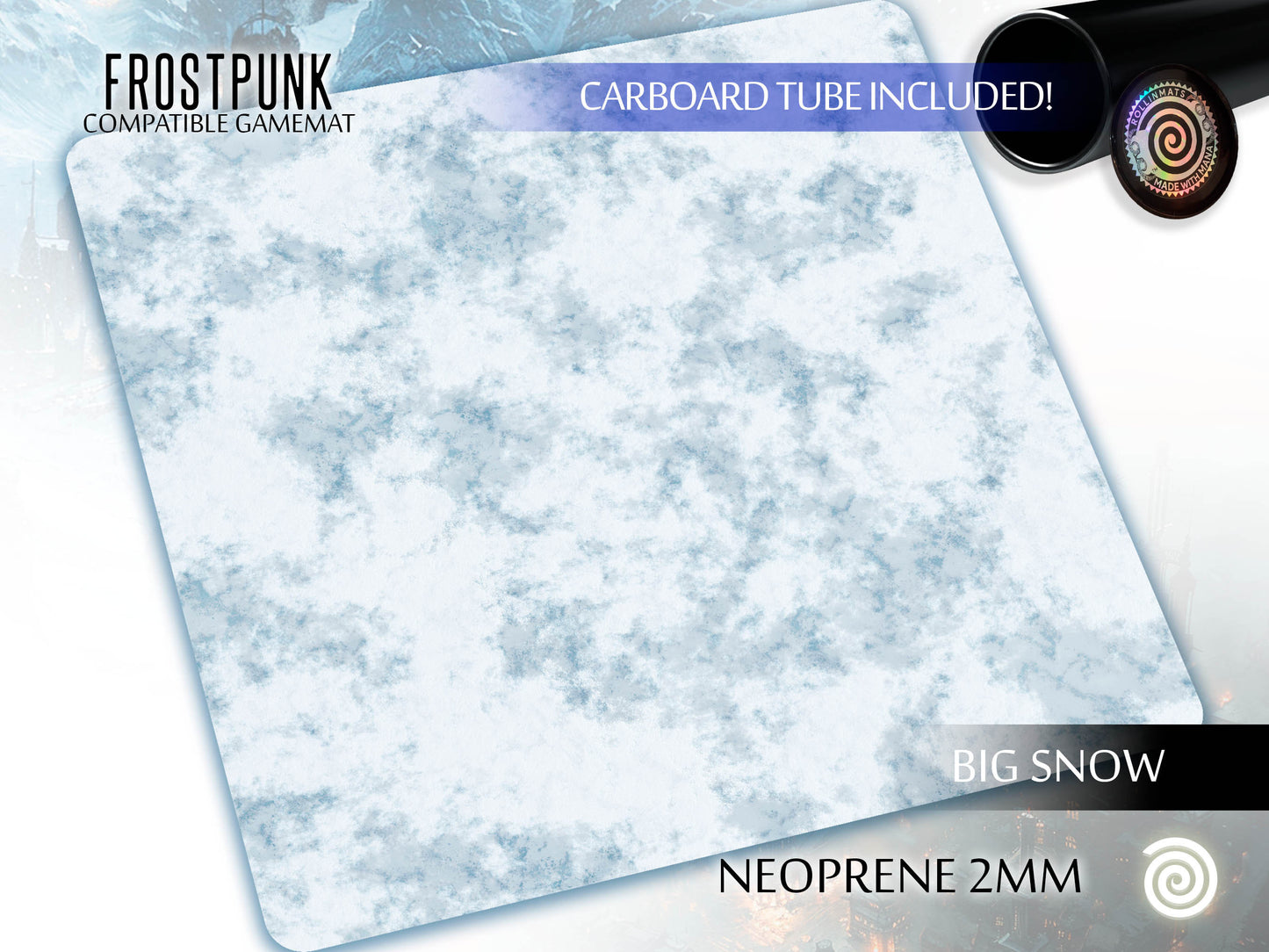 FrostPunk compatible Gamemat for a Board Game