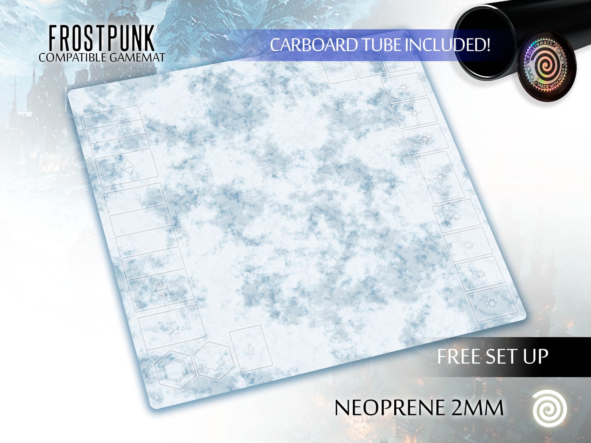 FrostPunk Compatible Gamemat