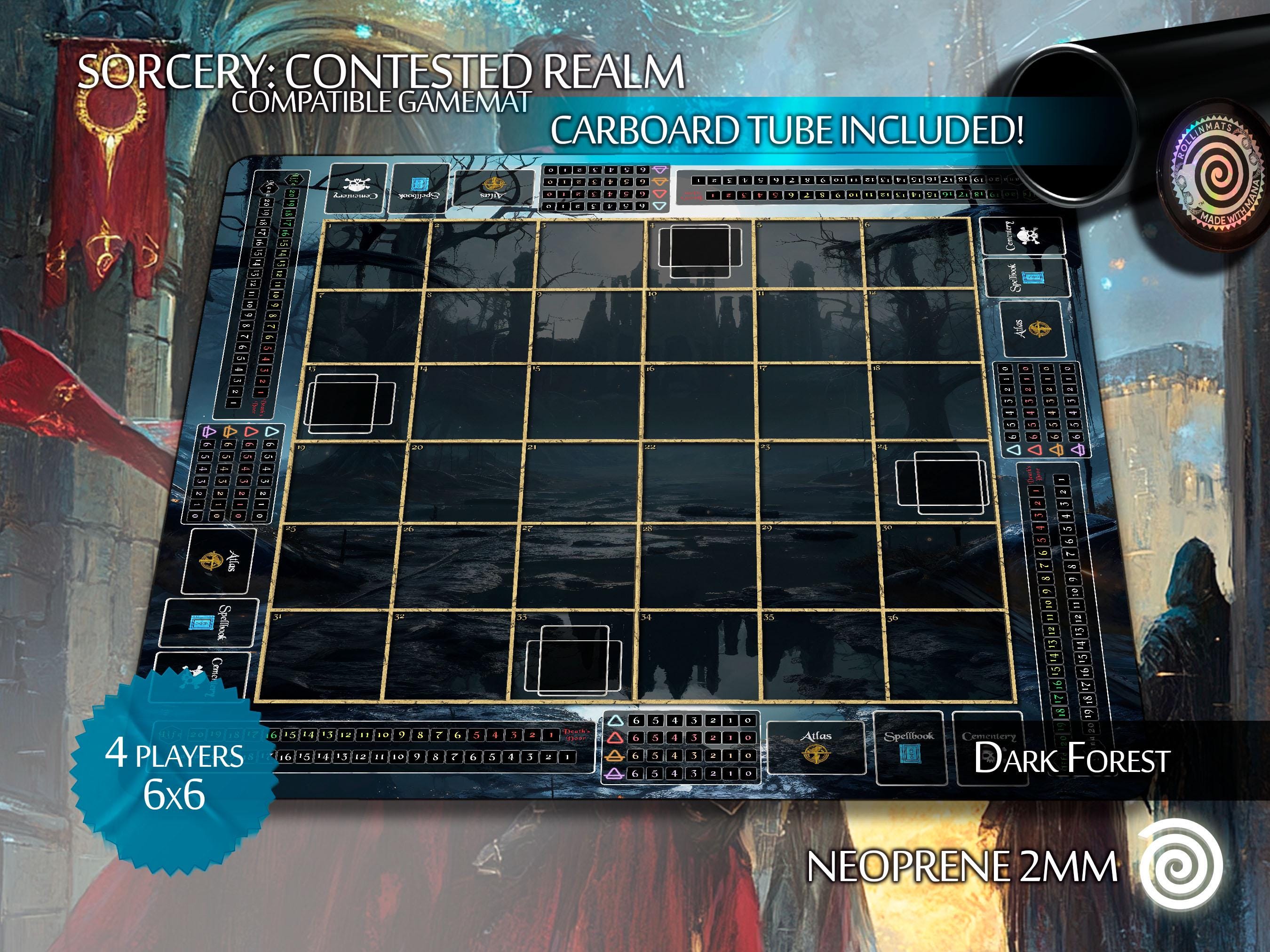 Sorcery Contested Sorcery: Contested Realm Compatible Gamemat – Rollinmats
