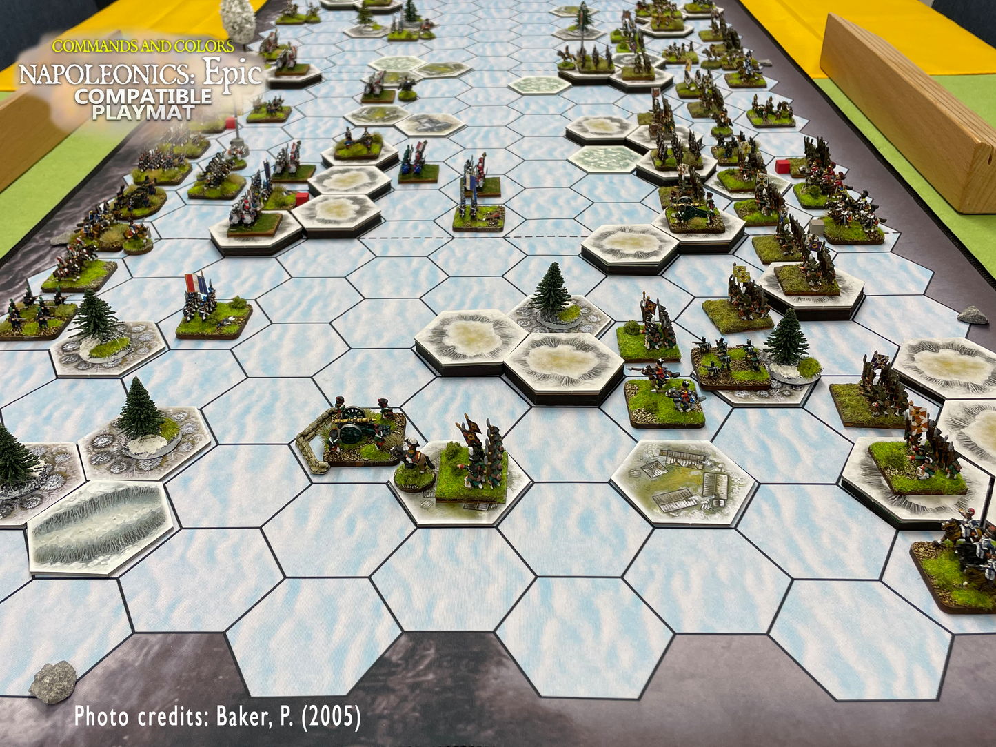 Commands &amp; Colors: Napoleonics compatible Gamemat - (Epic mat)