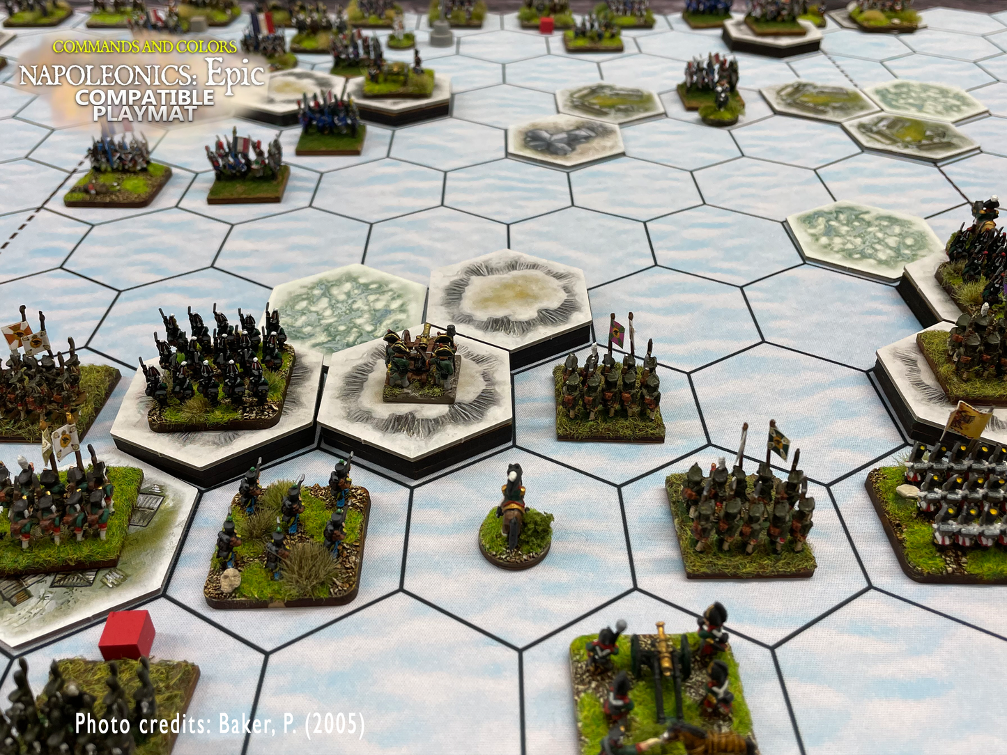 Commands &amp; Colors: Napoleonics compatible Gamemat - (Epic mat)