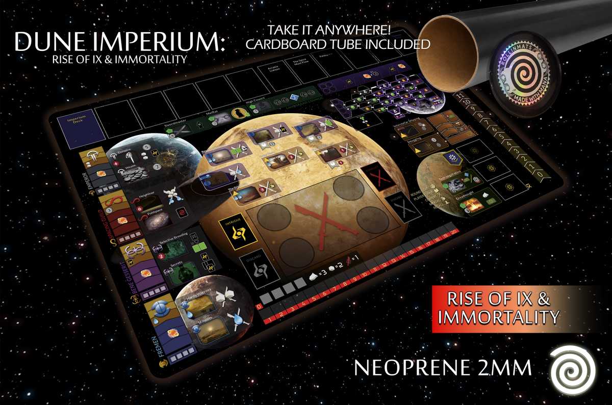 Dune Imperium Compatible gamemat