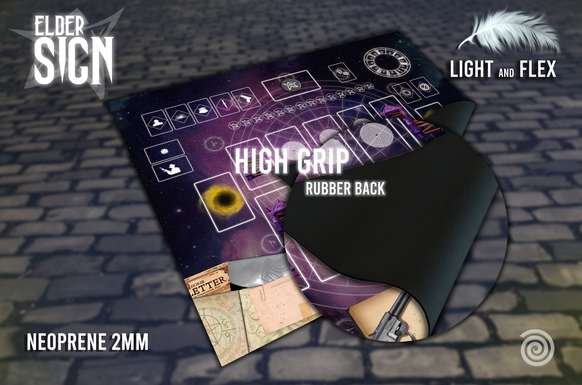 Elder Sign compatible Playmat Rollinmats