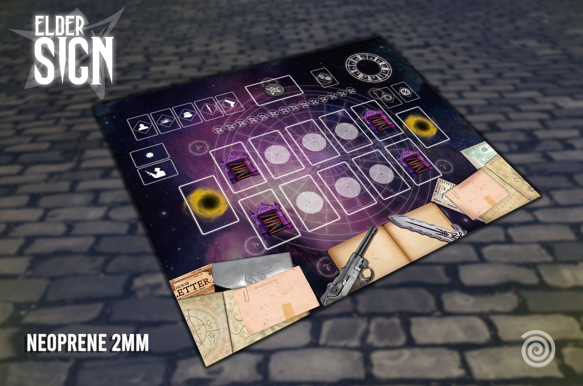Elder Sign compatible Playmat Rollinmats