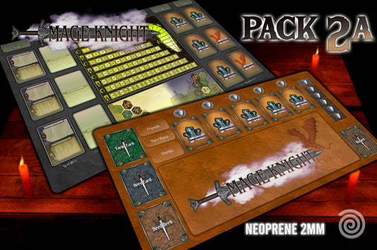 Pack Tapetes Mage Knight UNOFFICIAL PRODUCT