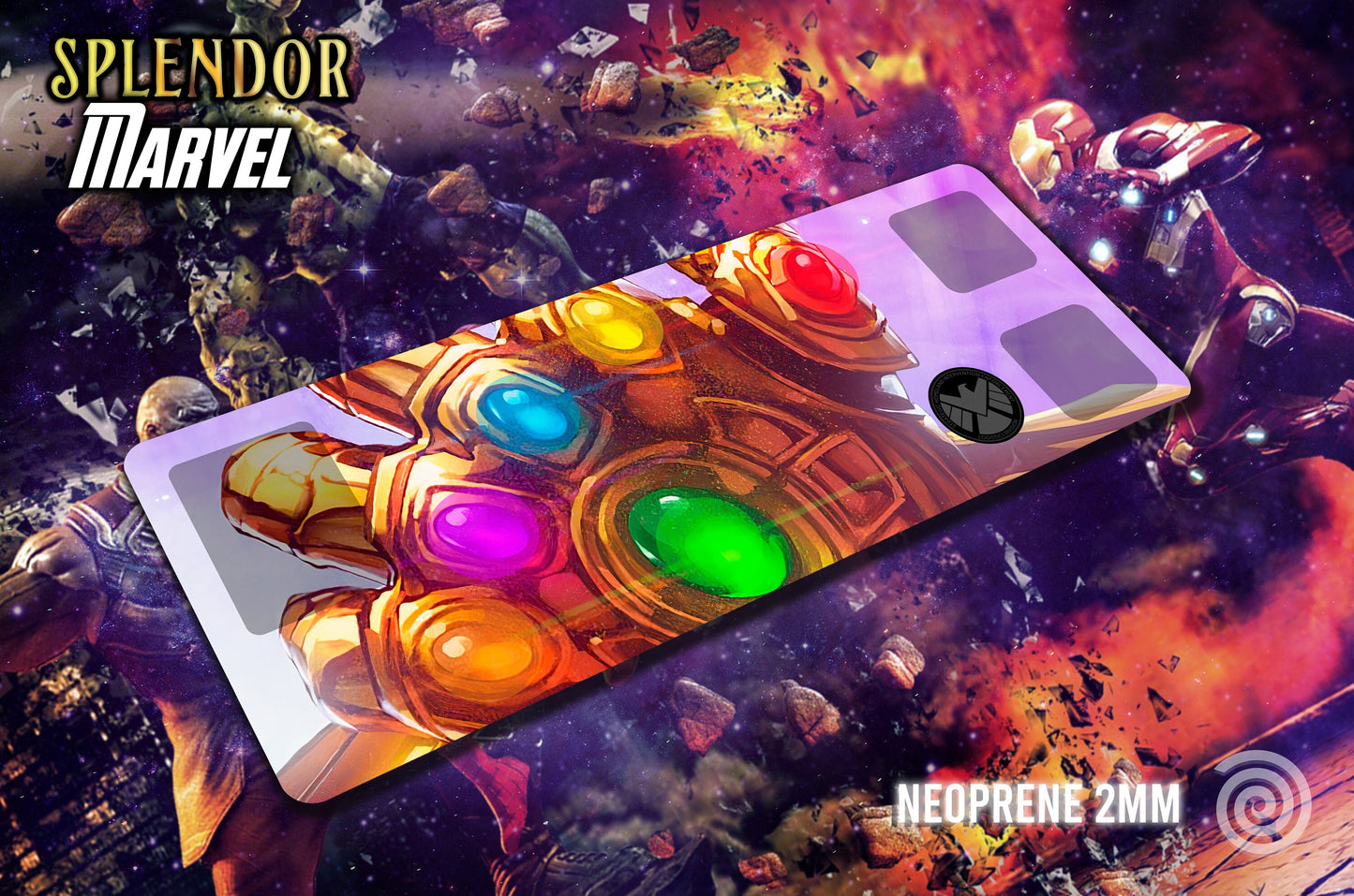Tapete Bundle Pack para Splendor Marvel UNOFFICIAL PRODUCT
