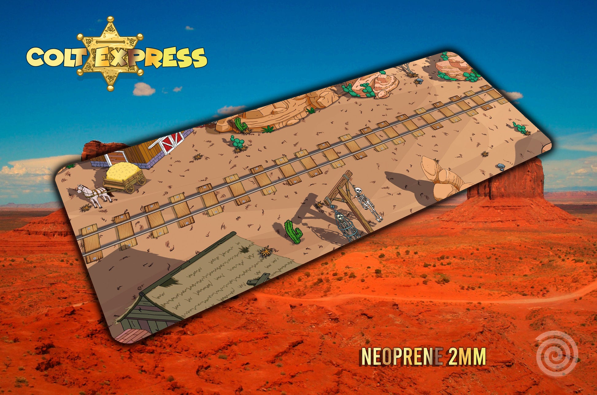 Tapete Colt Express - UNOFFICIAL PRODUCT