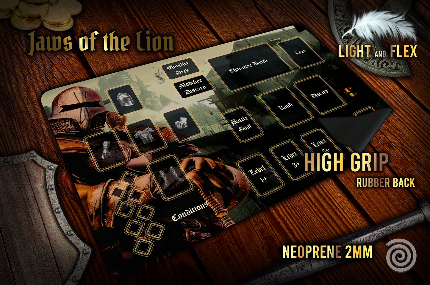 Tapete compatible con Jaws of the lion