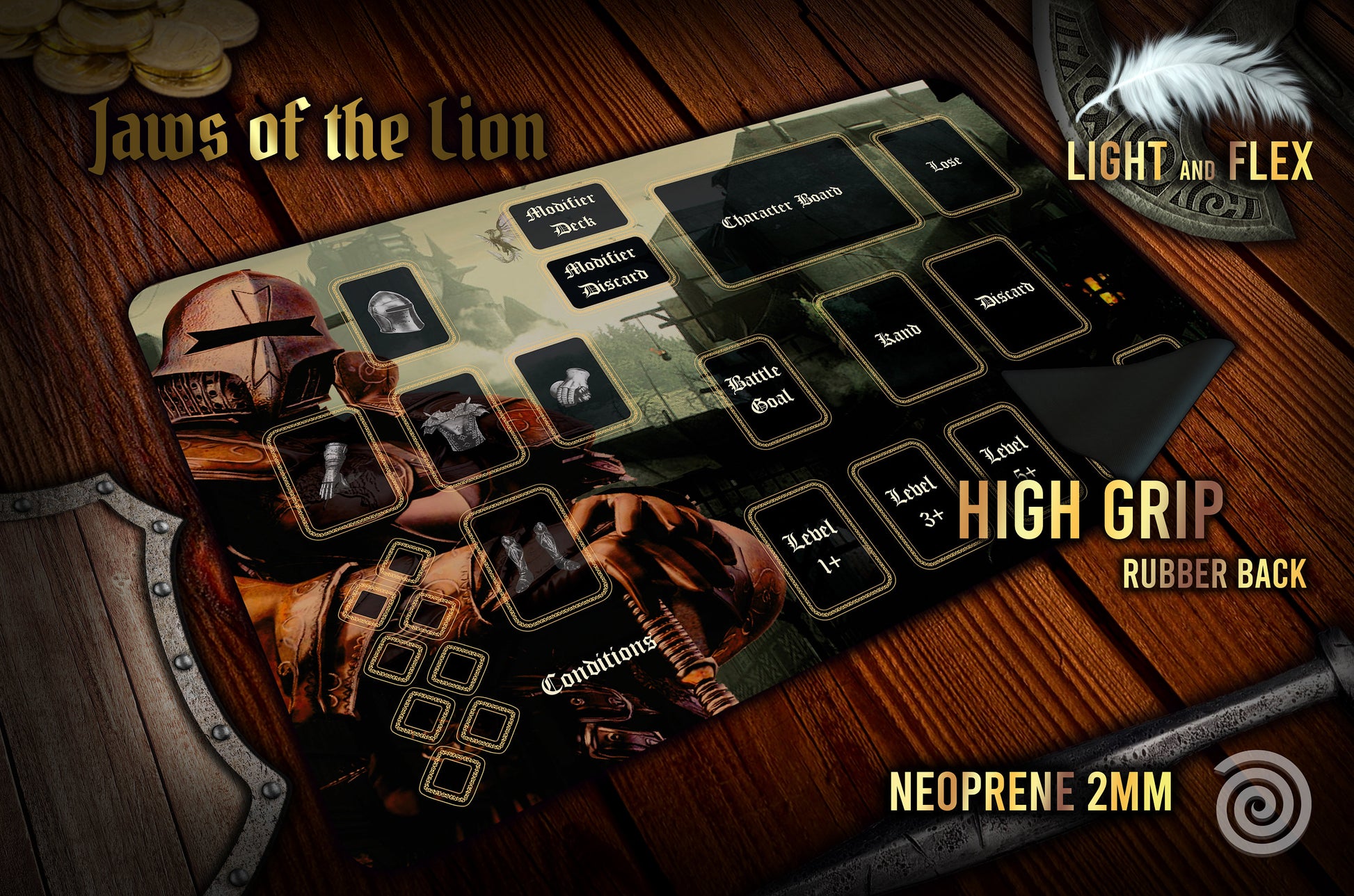 Tapete compatible con Jaws of the lion