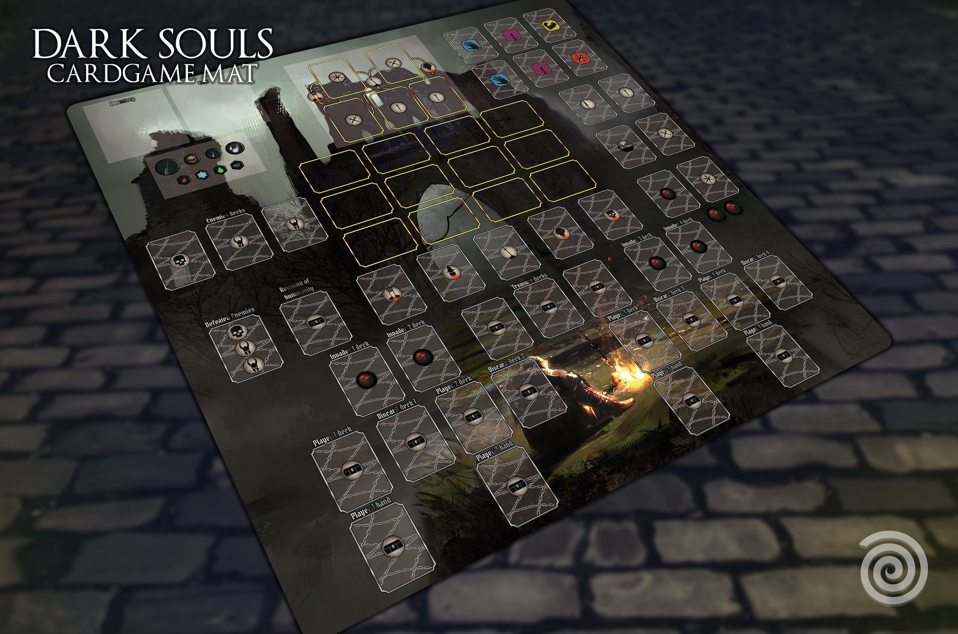 Tapete Dark Souls Card game expansions Forgotten Paths & Seekers of Humanity