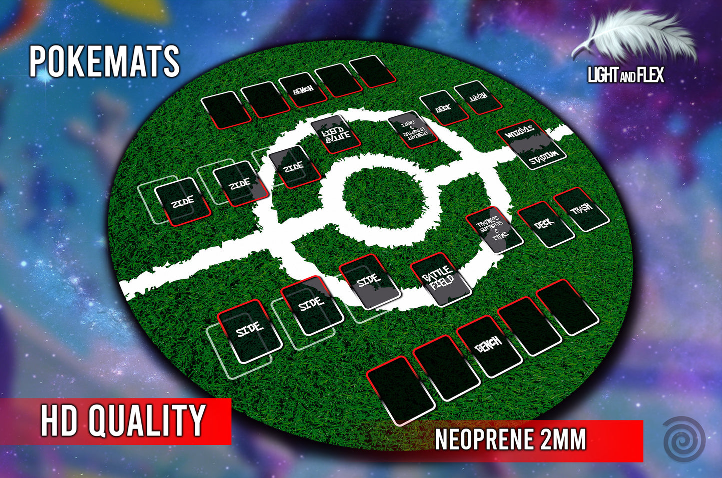 Pokemon Trading Card game compatible Gamemat