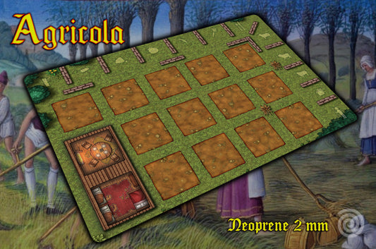 Tapete de jugador para Agricola ( 31 x 20 cm)