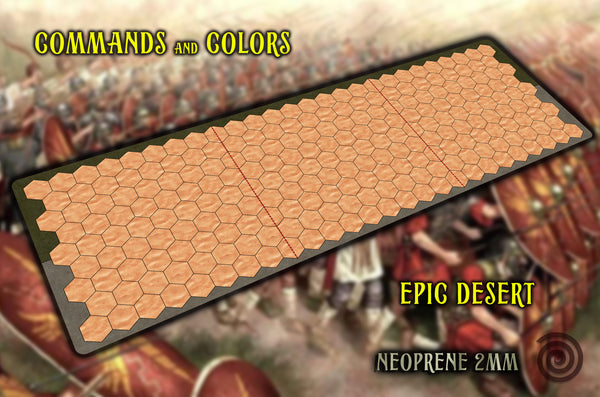 Commands & Colors compatible battlefield neoprene playmat