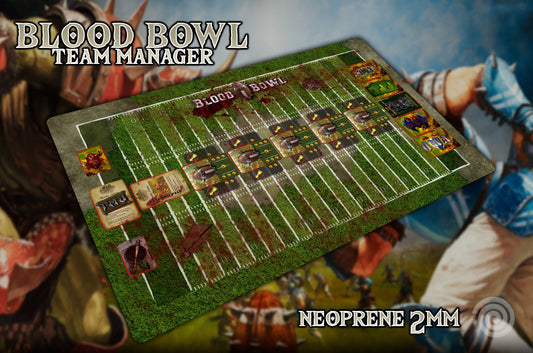 Tapete para Blood Bowl Team Manager (Hasta 5 jugadores)( 85 x 48 cm) UNOFFICIAL PRODUCT