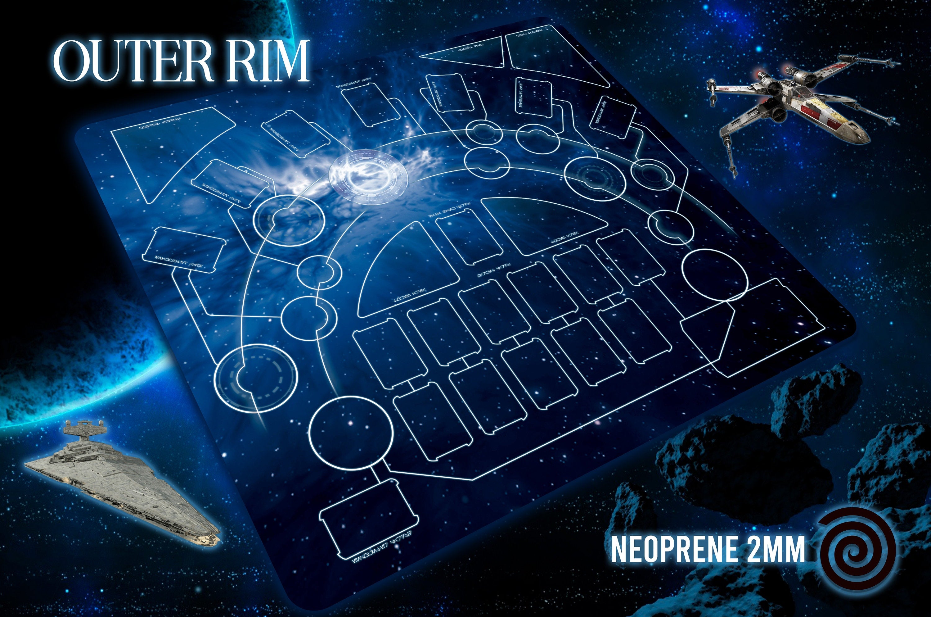 Meta Title: Outer Rim Star Wars Compatible Playmat | Rollinmats