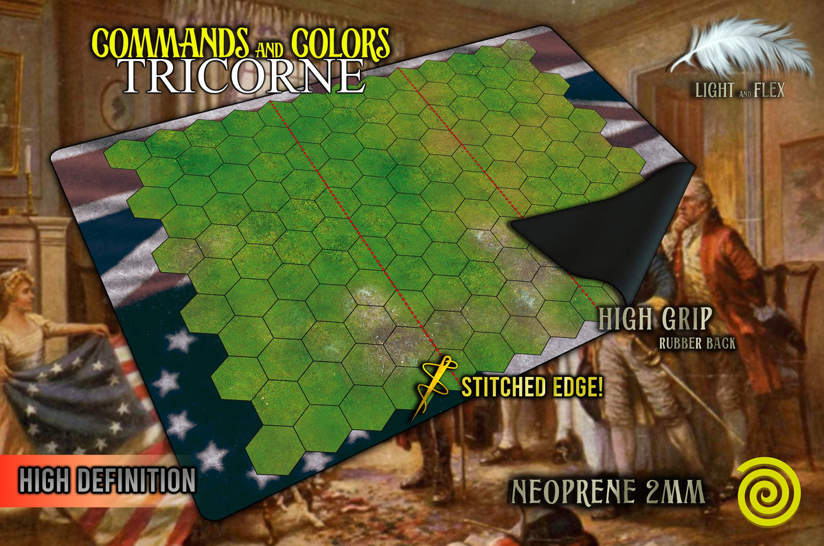Command Color Collection Commands & Colors: The American Revolution compatible Gamemat - (T ...