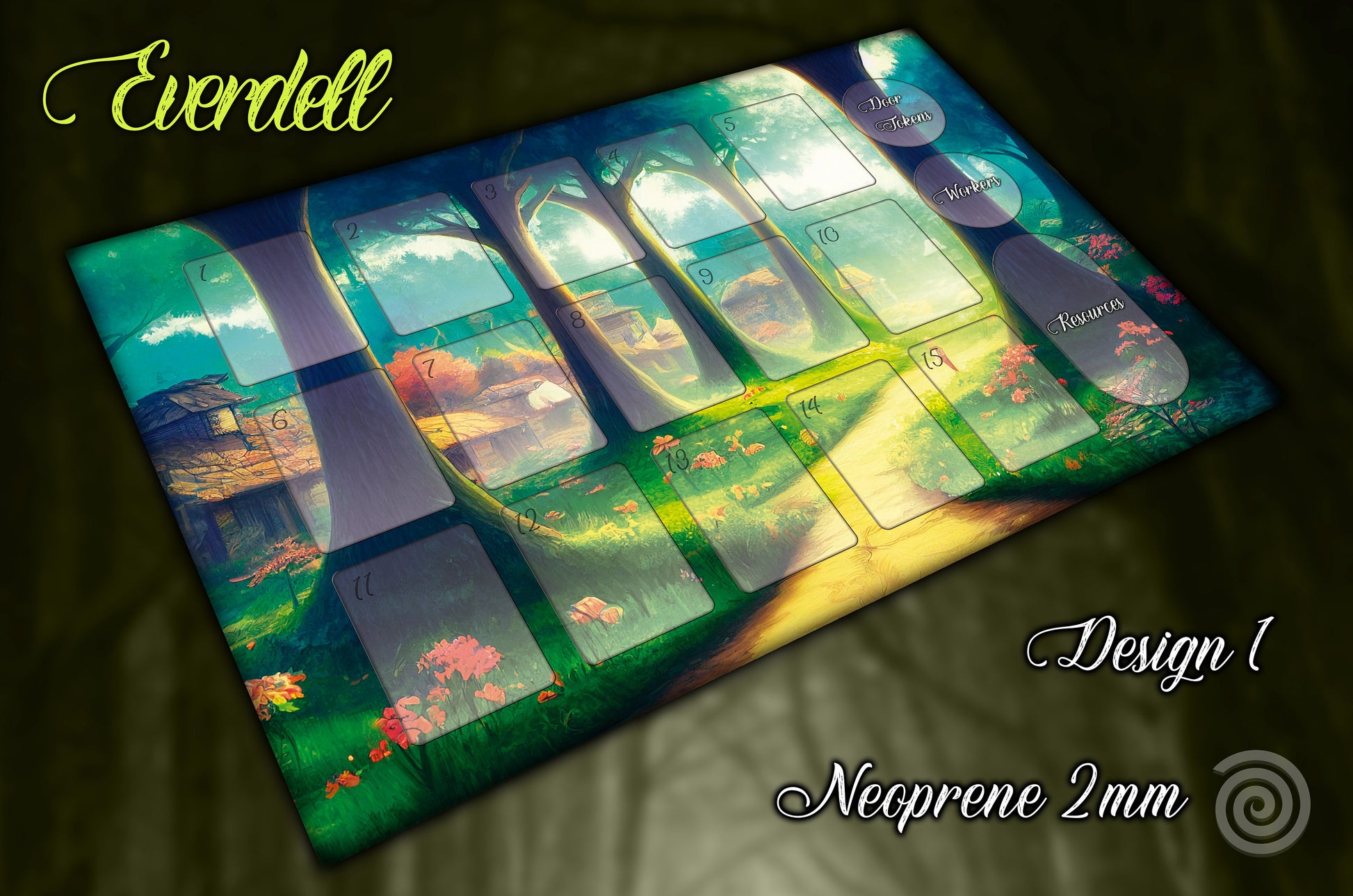 Tapete compatible con Everdell