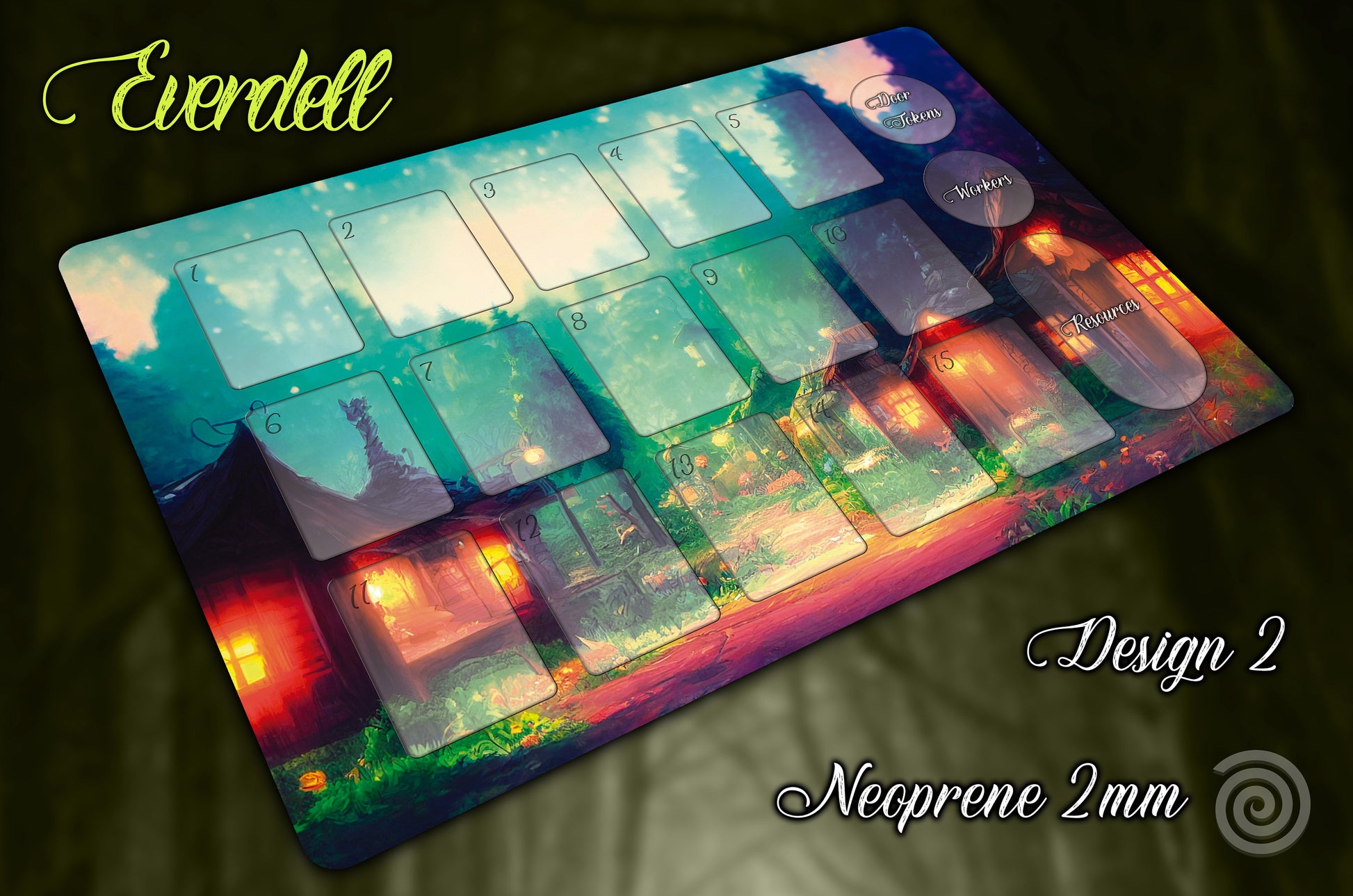 Tapete compatible con Everdell
