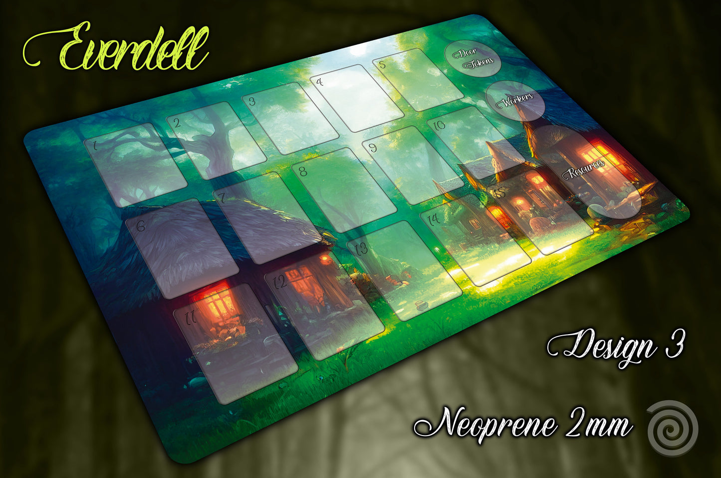 Tapete compatible con Everdell