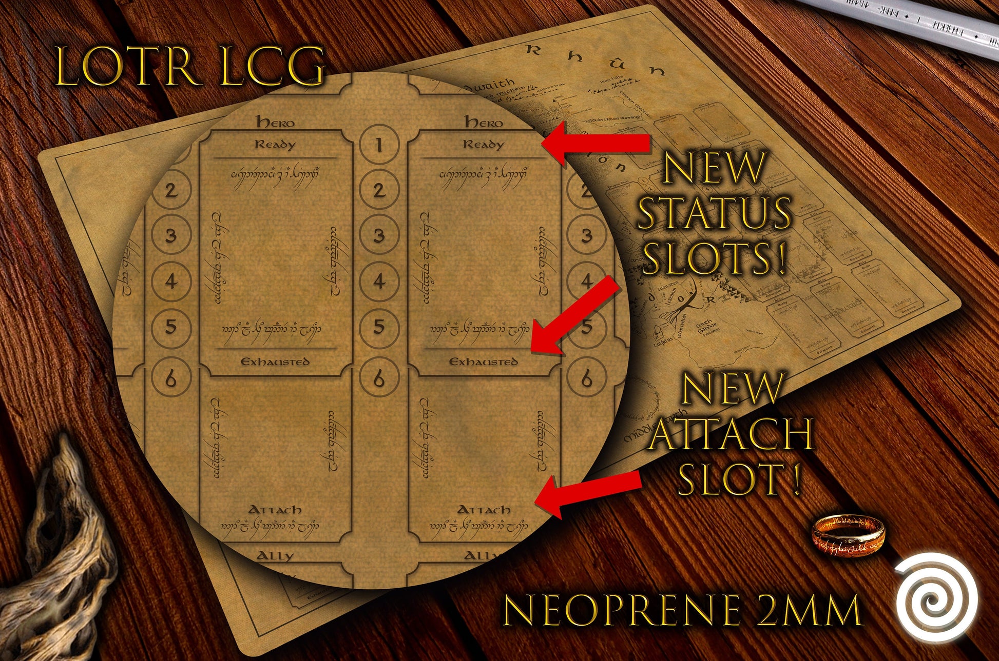 Tapete para Lord of the Rings LCG ( LOTR LCG) New Edition