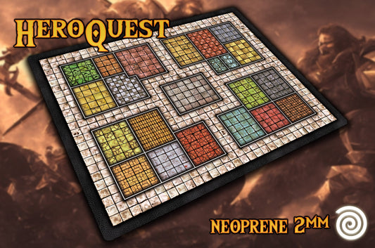 Tapete especial Remake para HeroQuest ( 2 pasillos)UNOFFICIAL PRODUCT