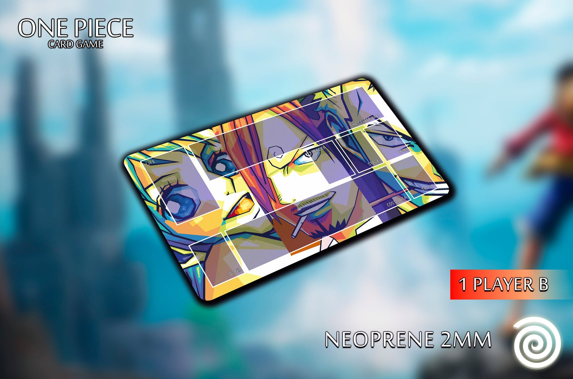 Tapete Compatible One Piece Card Game (No official)