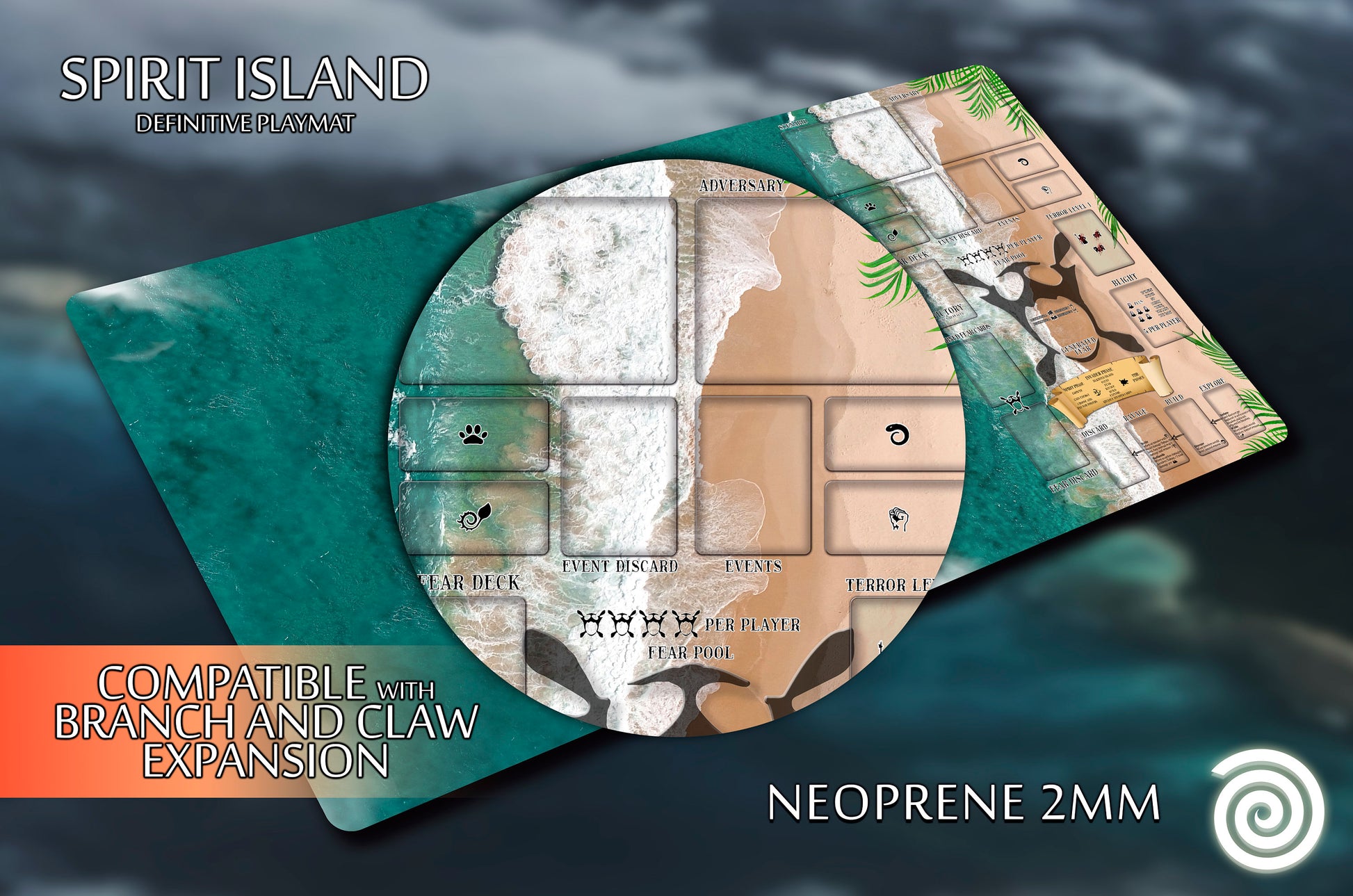 Tapete Definitivo Spirit Island Branch and Claw