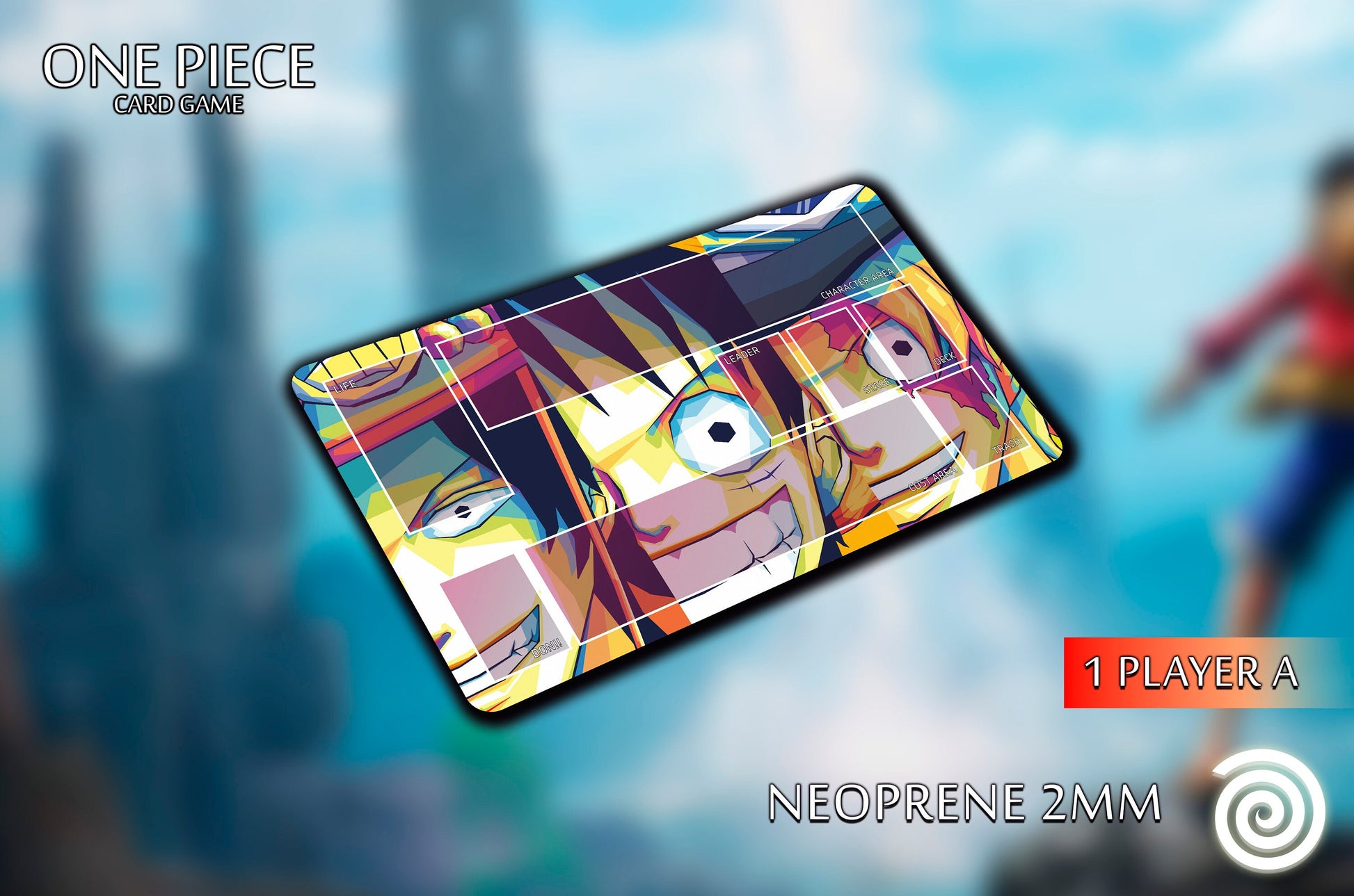 Tapete Compatible One Piece Card Game (No official)
