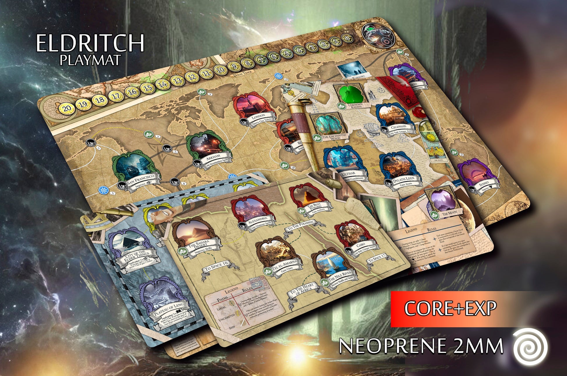 Eldritch Primordial Unofficial Playmat